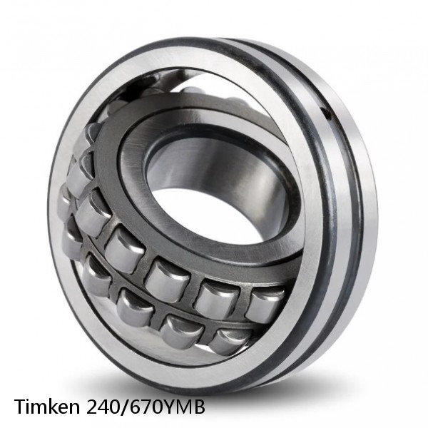 240/670YMB Timken Spherical Roller Bearing