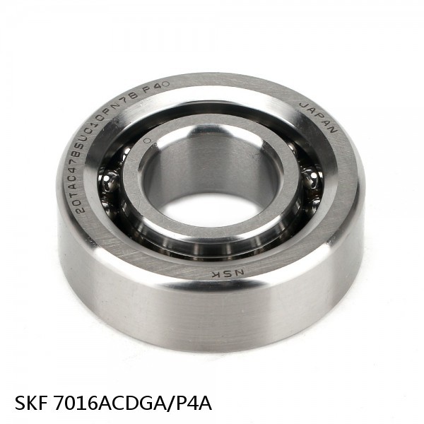 7016ACDGA/P4A SKF Super Precision,Super Precision Bearings,Super Precision Angular Contact,7000 Series,25 Degree Contact Angle